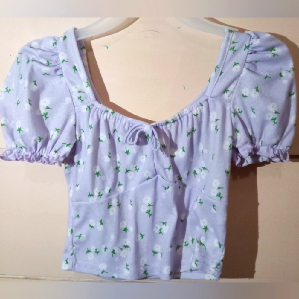 Shein teen crop top size 10y-11yrs old